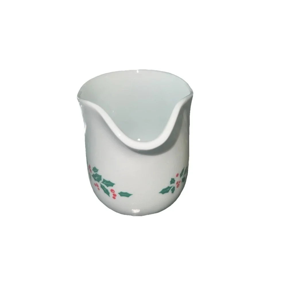 Corelle Holly Days Christmas Gravy Boat Vintage 4